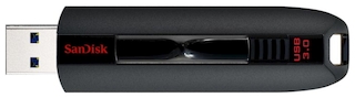 Флеш Диск Sandisk 32Gb Extreme SDCZ80-032G-G46 USB3.0 черный
