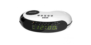 Радиобудильник Mystery MCR-31 white