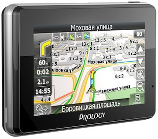 Навигатор Автомобильный GPS Prology iMAP-540S 5" 800x480 4Gb microSD FM-Transmitter черный Navitel