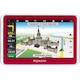 Навигатор Автомобильный GPS Prology iMAP-5500 5" 800x480 4Gb microSD белый/красный Navitel