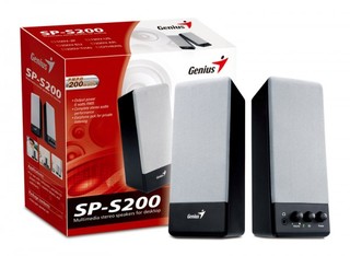 Колонки Genius SP-S200 стерео silver