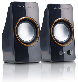 Колонки Jetbalance JB-130 2.0 черные (6W)