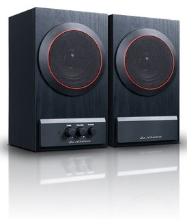 Колонки Jetbalance JB-214 2.0 черные (6W)