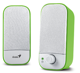 Колонки Genius SP-A110 (2.0) green 1W