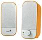 Колонки Genius SP-A120 (2.0) white/orange 2W