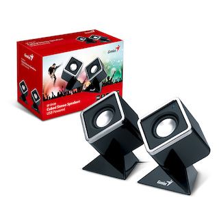 Колонки Genius SP-D120 (2.0) black 2W