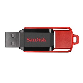 Флеш Диск Sandisk 64Gb Cruzer Switch SDCZ52-064G-B35