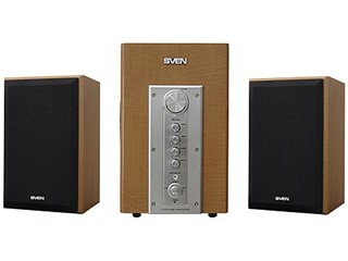 Колонки Sven MS-970 (30W+2 *20RMS) дерево
