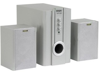 Колонки Sven SPS-820 (18W+10W*2 RMC) серебро