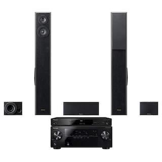 Комплект АС Pioneer HTB-322-2TB-B150 Черный (BDP-150 + ESR2TB + VSX-322-K)