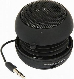 Колонки Sven Boogie ball R чёрный (1.0) 2.4W