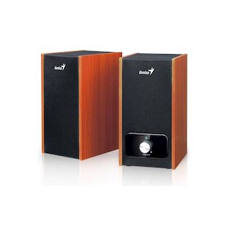 Колонки Genius SP-HF805B (2.0) вишня 20W деревянные