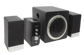Колонки Microlab H220 (2.1) черный 93W
