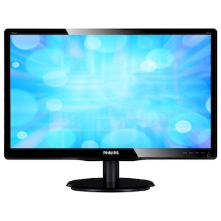 Монитор Philips 19.5" 200V4LSB (00/01) Glossy-Black TN LED 5ms 16:10 DVI 10M:1 250cd