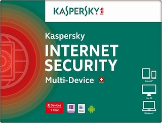 Антивирус Kaspersky Internet Security Multi-Device Russian Edition. на 3ПК - продление на 1 год