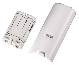 Аккумулятор Hama для Wii Mote 2.4В/1100мАч белый (H-52117)