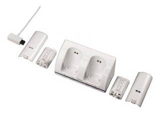 Зарядное устройство Hama для 2-х WiiMote ver2 для Nintendo Wii (H-52190)