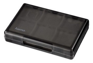 Коробка Hama 22+2 для игровых картриджей для Nintendo DS Lite/DSi черный (H-53563)