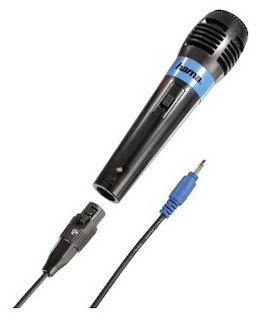 Микрофон Hama для Singstar черный/синий (H-51850)