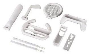 Набор аксессуаров hama 11-in-1 Sport для Nintendo Wii белый (H-54603)