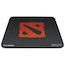 Коврик для мыши Steelseries QCK Mini Dota 2 Edition 63321 черный gaming резина/ткань 250 x 200 x 2мм