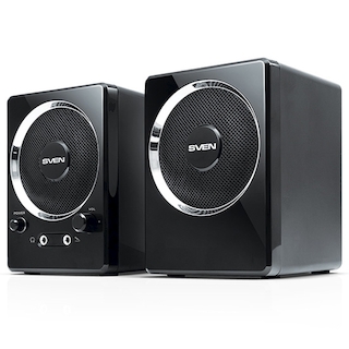 Колонки Sven 247 (2.0) черный 4W USB
