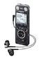 Цифровой Диктофон Sony ICDSX1000.CE7 16Gb Black MP3 microSD