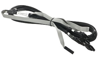 Кабель Adaptec I-mSASx4-4SATAx1-SB-0.7M R is an internal 6 Gb/s Mini Serial Attached SCSI x4 (SFF-8087) to (4) x1 Serial ATA (controller based) fan-ou