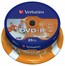 Диск DVD-R Verbatim 4,7Gb 16x Cake Box Printable (25шт) 43538