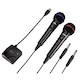 Микрофон Hama H-115490 USB для PS3/Nintendo Wii 2 шт. цветная маркировка черный