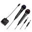 Микрофон Hama H-115490 USB для PS3/Nintendo Wii 2 шт. цветная маркировка черный