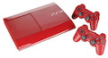 Игровая консоль Sony PlayStation 3 CECH-4008A/GA красный 12Gb+игра Last of Us+2 джойстика Dualshock