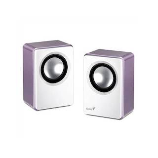 Колонки Genius SP-Q120 (2.0) пурпурный 2W USB