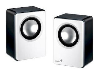 Колонки Genius SP-Q120 (2.0) синий 2W USB