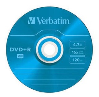 Диск DVD+R Verbatim 4.7Gb 16x AZO colour surface Cake Box (25шт) 43733