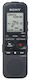 Цифровой Диктофон Sony ICDPX333M.CE7 4Gb Black Mic SP MP3 microSD miniUSB 22 ААА