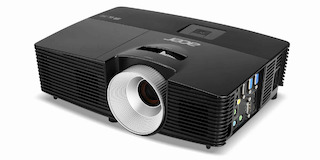 Проектор Acer X1383WH DMD 1280x800 3100 ANSI 17000:1 2W Lamp:10000 hrs D-Sub USB HDMI