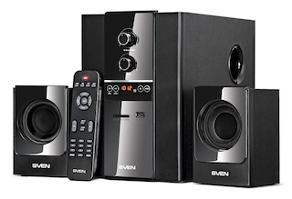 Колонки Sven MS-1820 (2.1) черный 40W