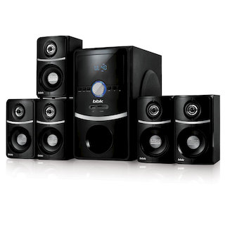 Колонки BBK MA-890S (5.1) черный 150W
