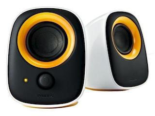 Колонки Philips SPA2210/10 (2.0) белый/черный 150W