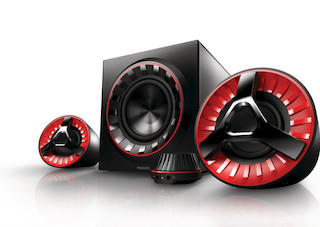 Колонки Philips SPA7380/12 (2.1) черный 60W