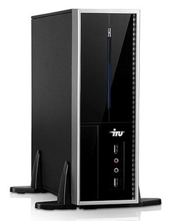 Неттоп iRU Corp 110 Nettop Intel Atom D510/2048/320/DVD-RW/CR/W7-St/K+m/bl