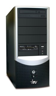 Системный блок iRU Corp 310 Cel430(1800)/1024/160/FDD/DVD-RW/bl