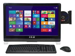 Моноблок IRU T2301 23.6" FHD i5 4430S/6Gb/1Tb/GT740M 1Gb/DVDRW/MCR/W7Pro64/WiFi/Web/клавиатура/мышь