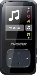 Плеер Flash Digma Cyber 2 8Gb красный 1.8" FM HedPh /FM/AVI/AMV/MP3/WMA/FLAC/OGG/APE/WAV/TF slot