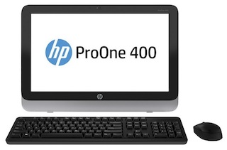 Моноблок HP ProOne 400 AIO 23" HD P G3240T/4Gb/1Tb/DVDRW/W8.1Pro64dng/WiFi/BT/клавиатура/мышь