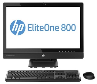 Моноблок HP EliteOne 800 23" IPS P G3220/1x4Gb/500Gb/DVDRW/MCR/W8Pro64/WiFi/клавиатура/мышь