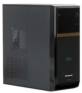 Корпус H-224, ATX, 450Вт, черный, USB 2.0, Audio/Mic