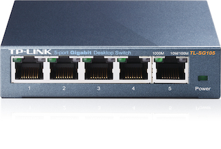 Коммутатор TP-LINK TL-SG105 10/100/1000 5port