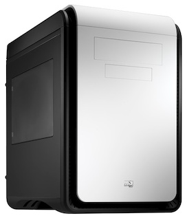 Корпус Aerocool DS Cube Black/White черный w/o PSU mATX 1*2000mm 1*120mm fan 2*USB2.0 2*USB3.0 audio HD screwless bott PSU